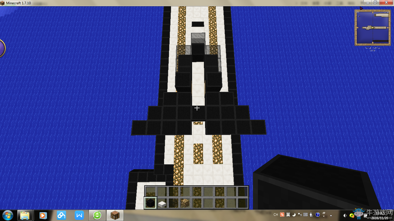 《我的世界》戰(zhàn)斗機建造方法教程