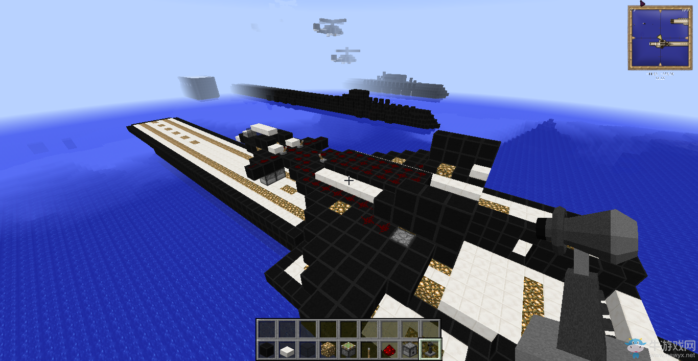 《我的世界》戰(zhàn)斗機建造方法教程