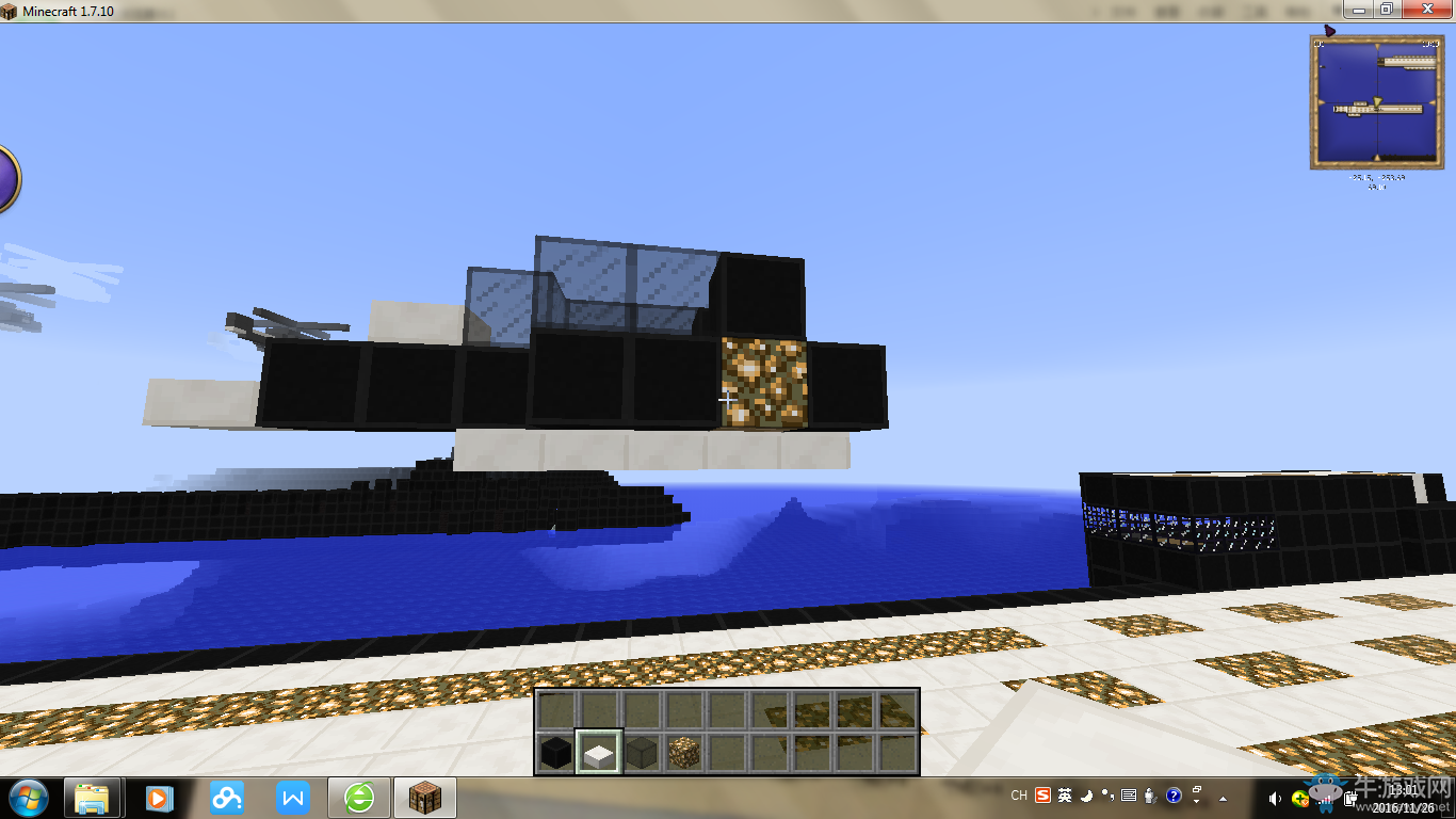 《我的世界》戰(zhàn)斗機建造方法教程