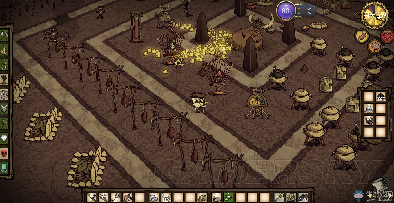 《饑荒》豬王村基地建設布局技巧