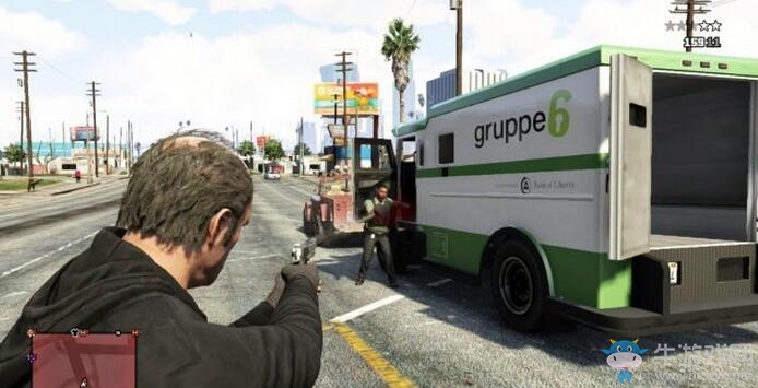 《俠盜飛車5》運(yùn)鈔車搶劫方法說明