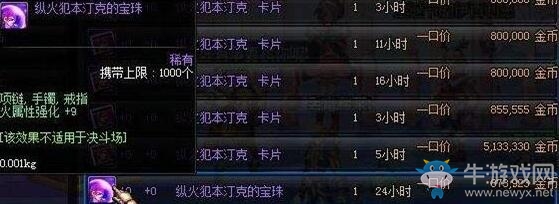 《DNF》90級(jí)物價(jià)分析