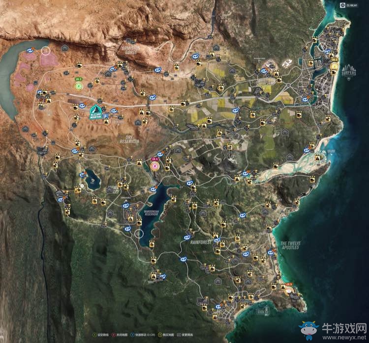 《極限競速：地平線3》所有成就達成攻略