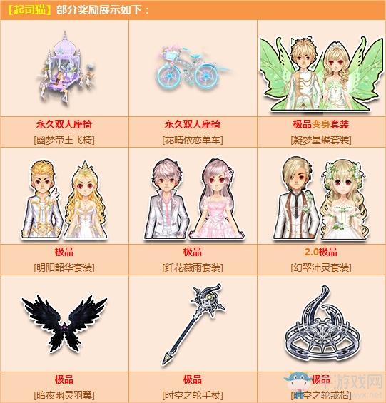 《QQ飛車》起司貓浪漫來襲 贏永久幽夢帝王飛椅
