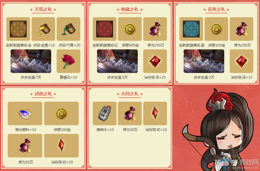 《天涯明月刀》道聚城新春大促 萬象更新活動