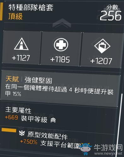 《全境封鎖》金裝搭配推薦