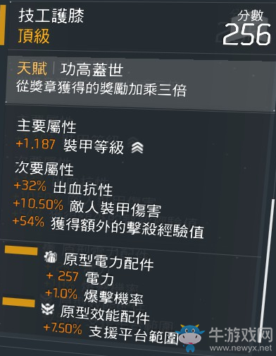 《全境封鎖》金裝搭配推薦