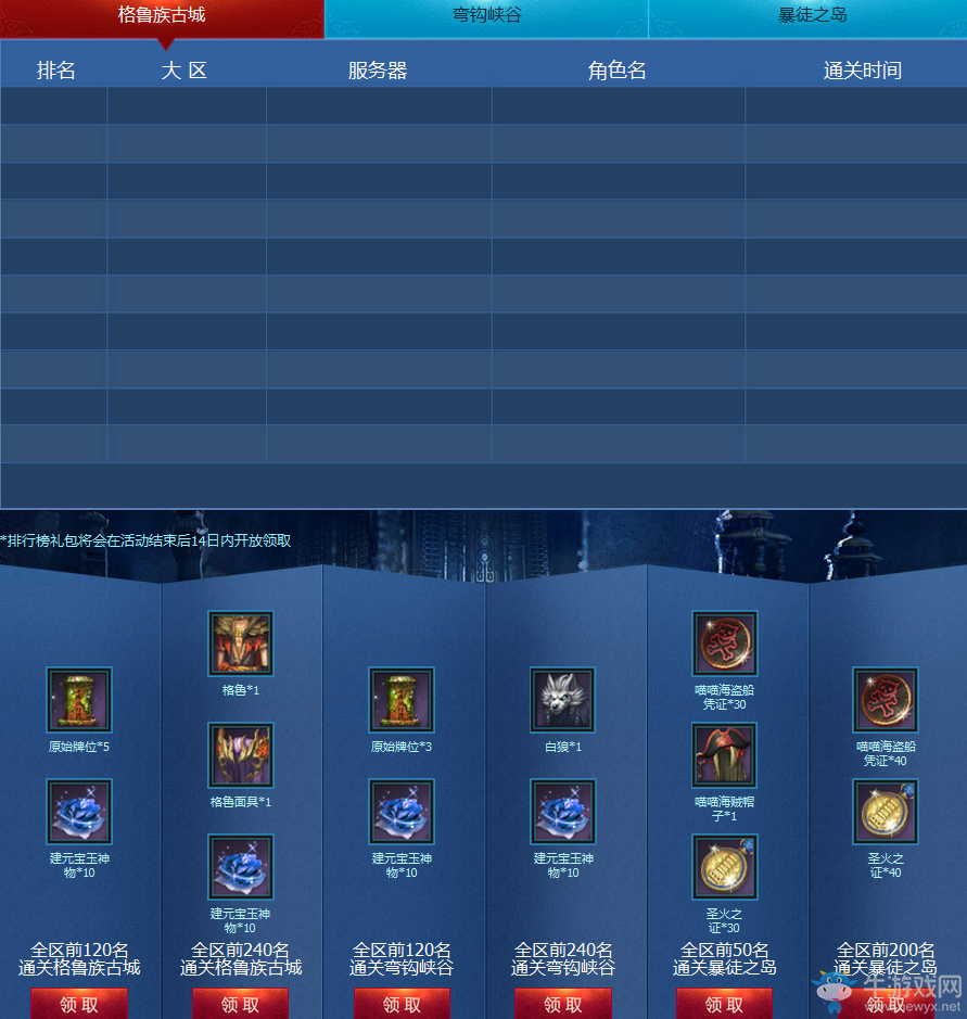 《劍靈》西洛的傳奇密藏活動介紹