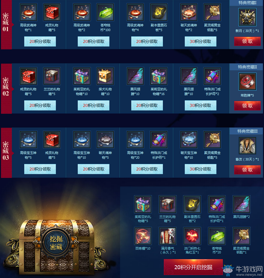 《劍靈》西洛的傳奇密藏活動介紹