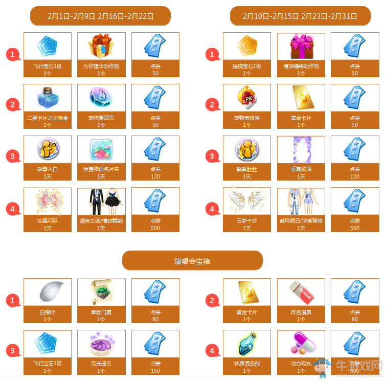 《QQ炫舞》夢工廠二月開學季活動匯總
