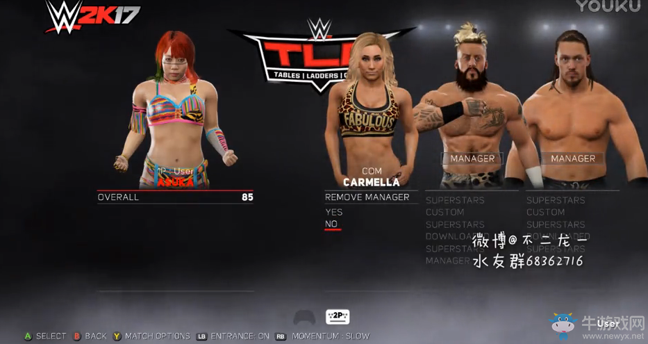 《WWE 2K17》PC版上手試玩視頻解說