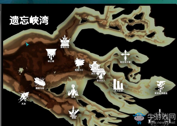 《洪水世界》海底詳細(xì)地圖一覽