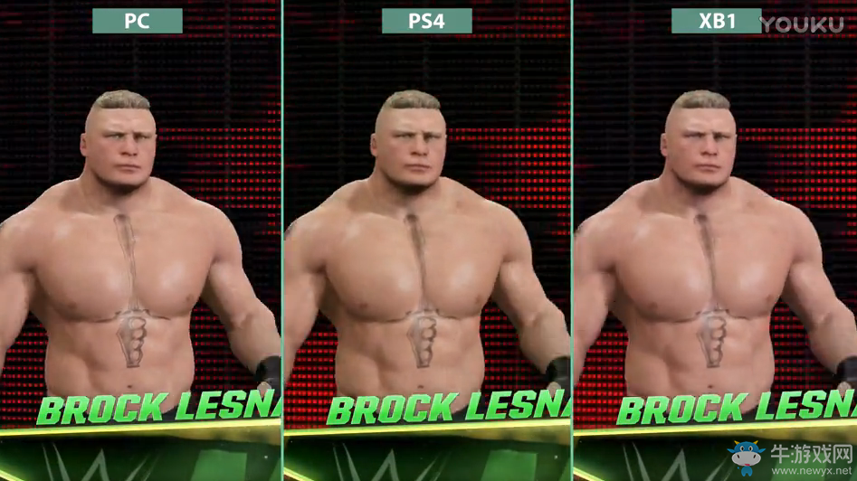 《WWE 2K17》全平臺(tái)畫(huà)面對(duì)比評(píng)測(cè)