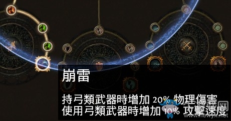 《流放之路》2.5純火吸血打臉弓圖騰 獅眼隕落