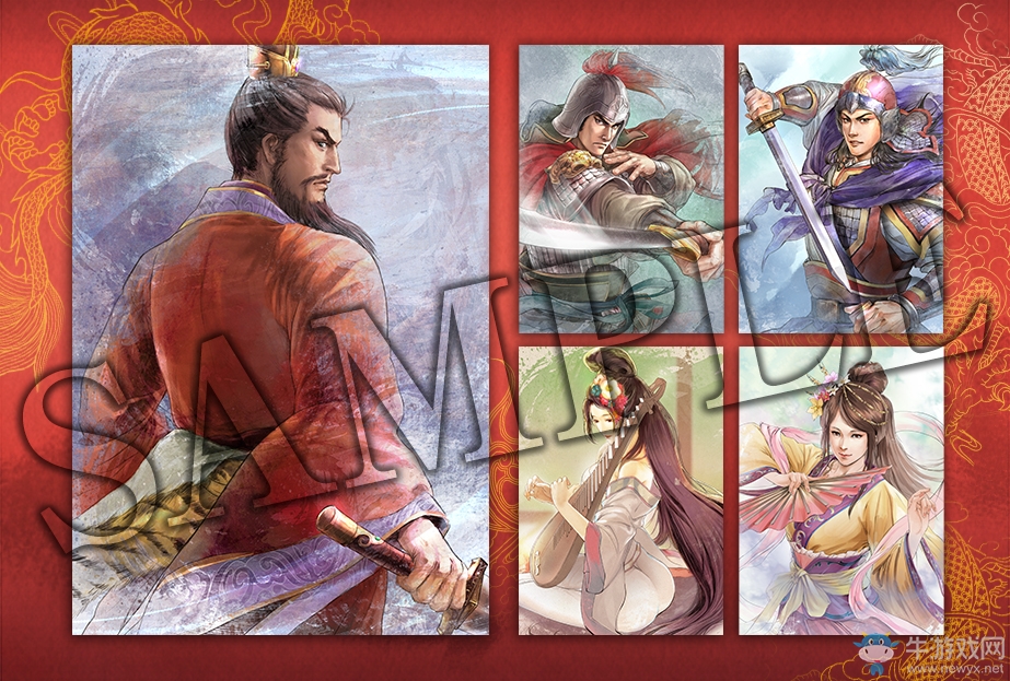 《三國(guó)志13威力加強(qiáng)版》新武將頭像大圖一覽