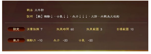 《三國(guó)志13威力加強(qiáng)版》強(qiáng)力戰(zhàn)法變動(dòng)一覽