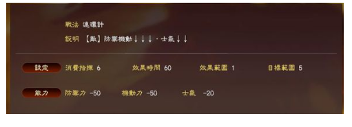 《三國(guó)志13威力加強(qiáng)版》強(qiáng)力戰(zhàn)法變動(dòng)一覽