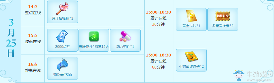 《QQ炫舞》2017年3月回饋第四周活動介紹
