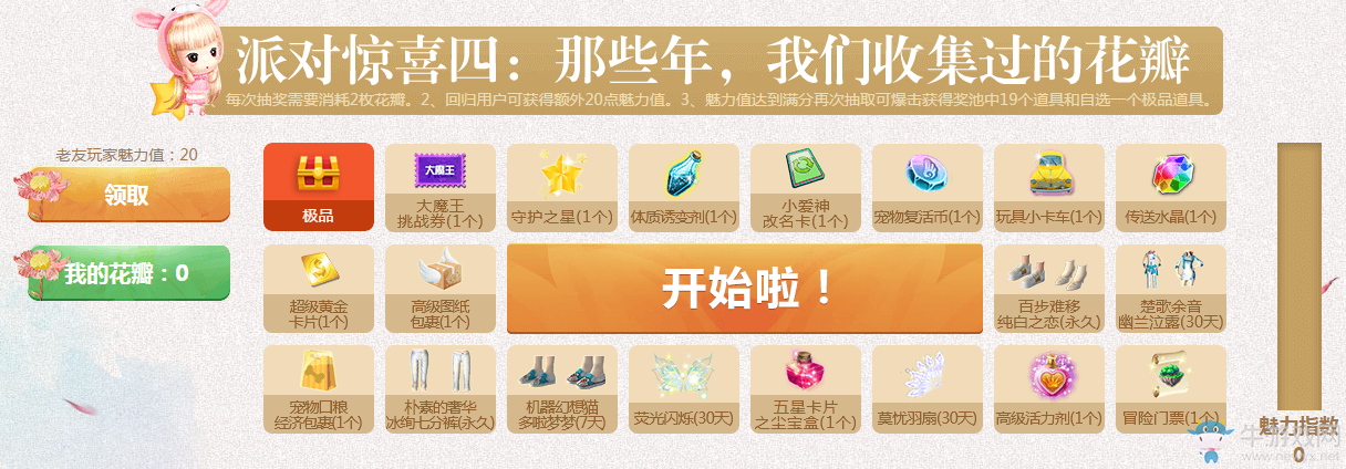 《QQ炫舞》春季花園派對 每日登錄送點券