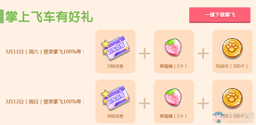 《QQ飛車》植樹周福利到 10160點券帶回家！