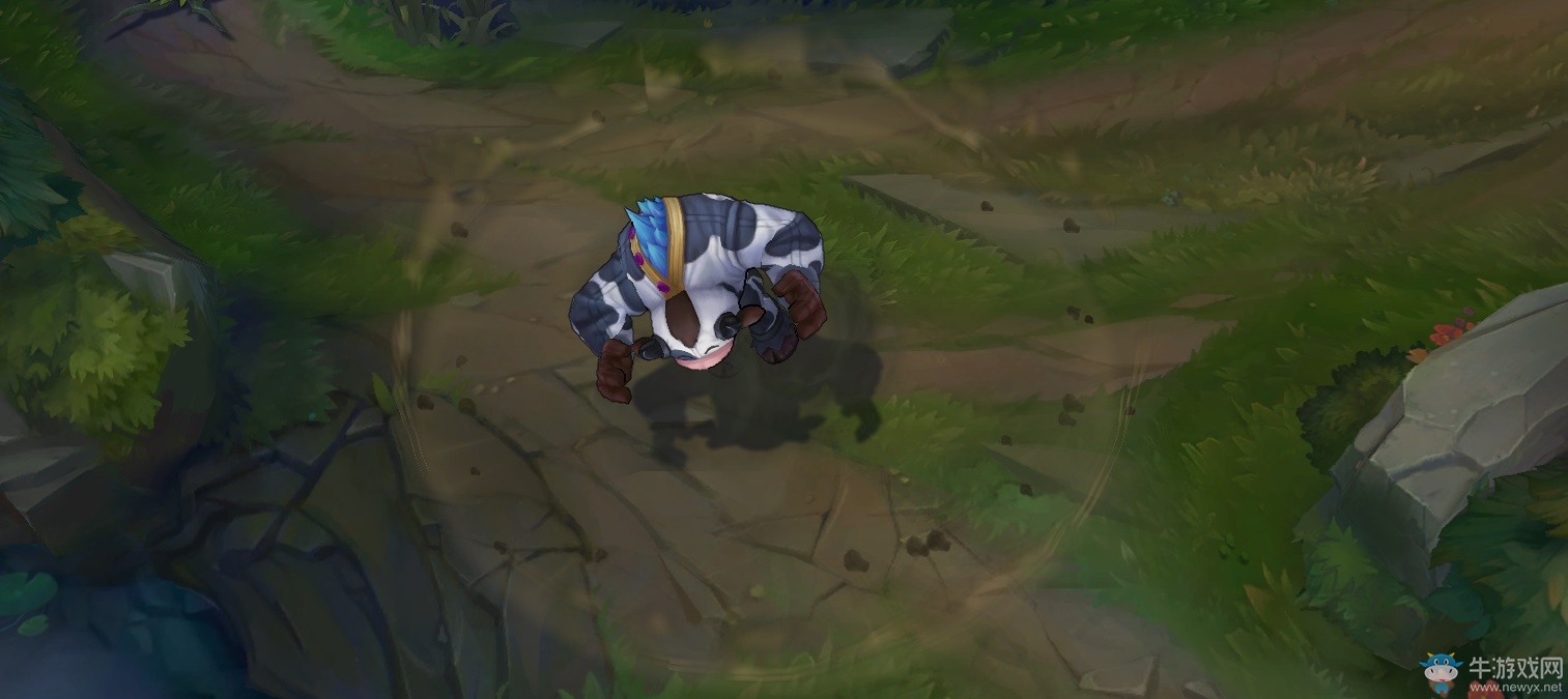 《lol》牛頭愚人節皮膚 萌萌奶牛到來