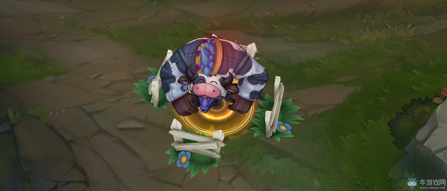 《lol》牛頭愚人節皮膚 萌萌奶牛到來