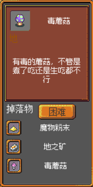 《武器店物語》怪物掉落大全