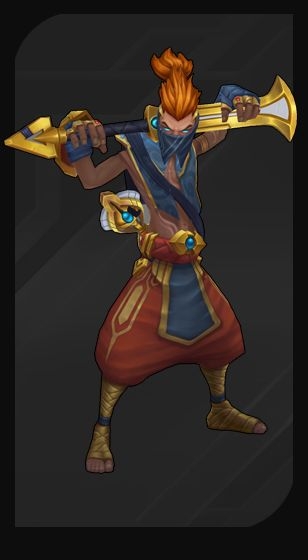 《LOL》時(shí)之砂 艾克炫彩皮膚