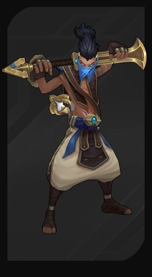《LOL》時(shí)之砂 艾克炫彩皮膚