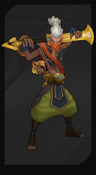 《LOL》時(shí)之砂 艾克炫彩皮膚