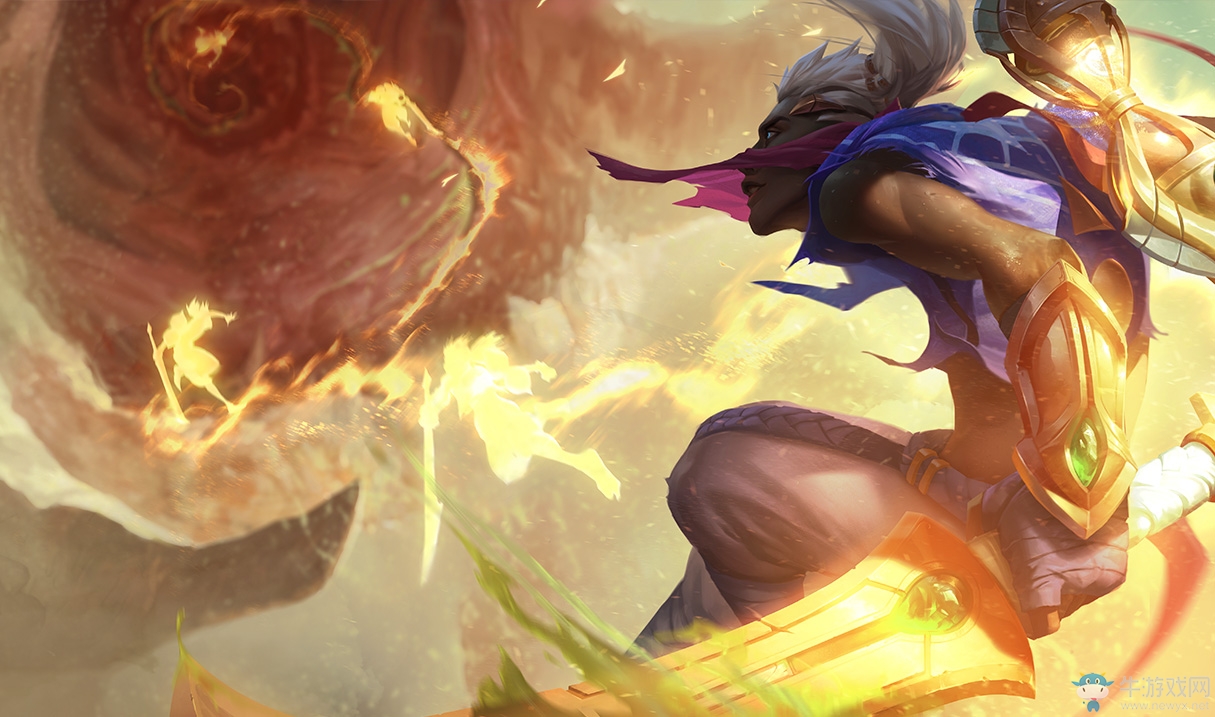 《LOL》時(shí)之砂 艾克炫彩皮膚