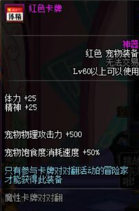 《DNF》夢想寵物裝備禮盒可以開出什么