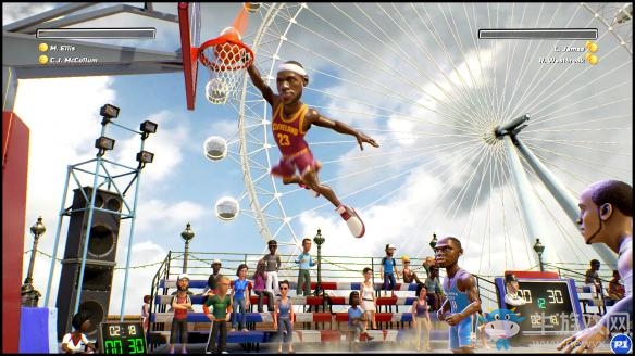 《NBA游樂場》按鍵操作一覽