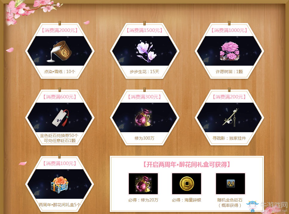 《天刀》兩周年大促消費(fèi)返獎(jiǎng) 好禮送不停