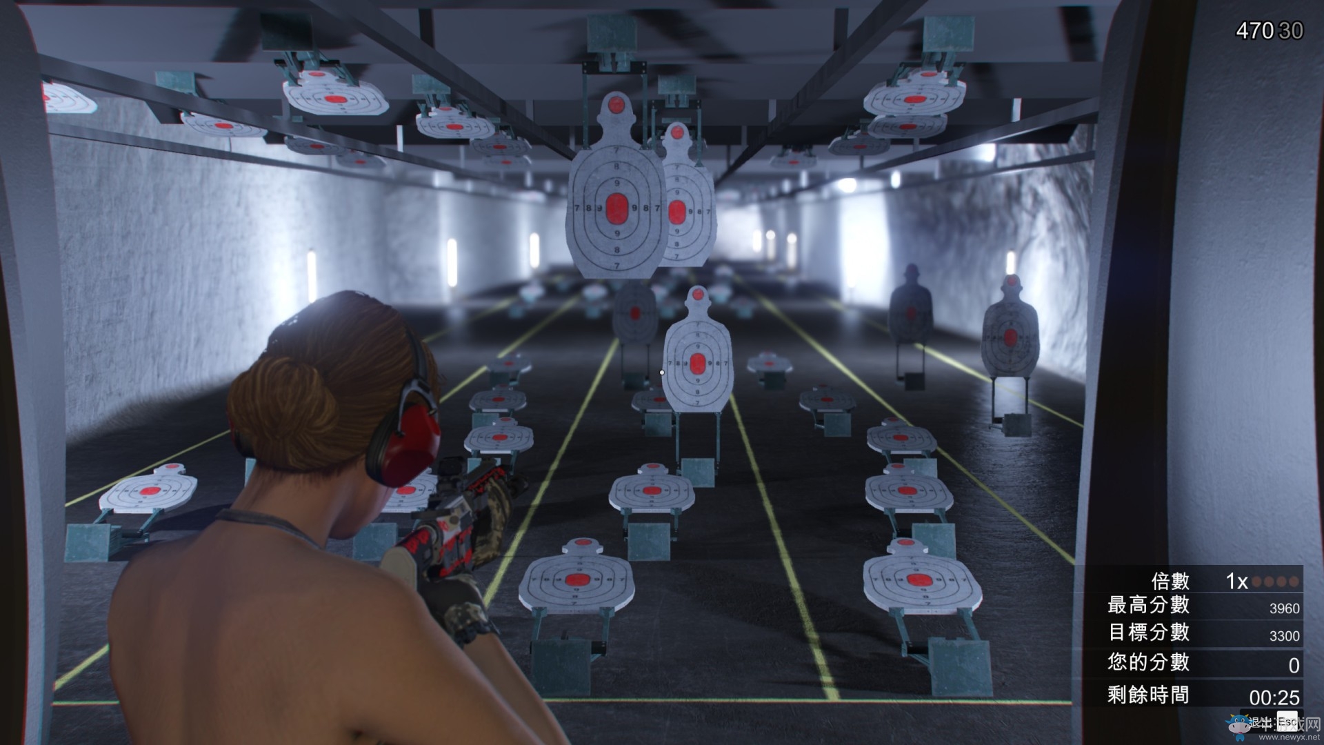 《俠盜飛車5》軍火貿(mào)易DLC靶場(chǎng)全三星圖文攻略