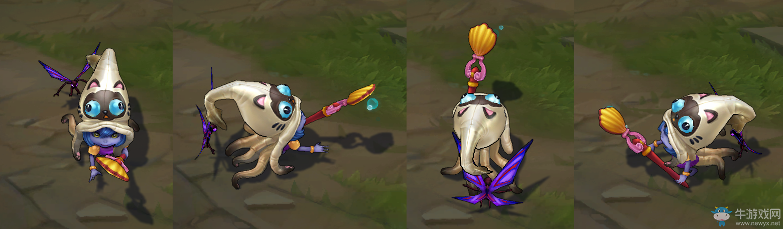 《LOL》泳池派對 璐璐炫彩皮膚