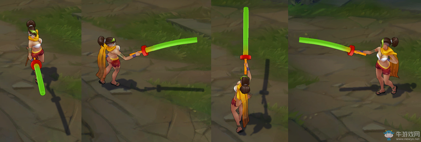 《LOL》泳池派對(duì) 菲奧娜炫彩皮膚