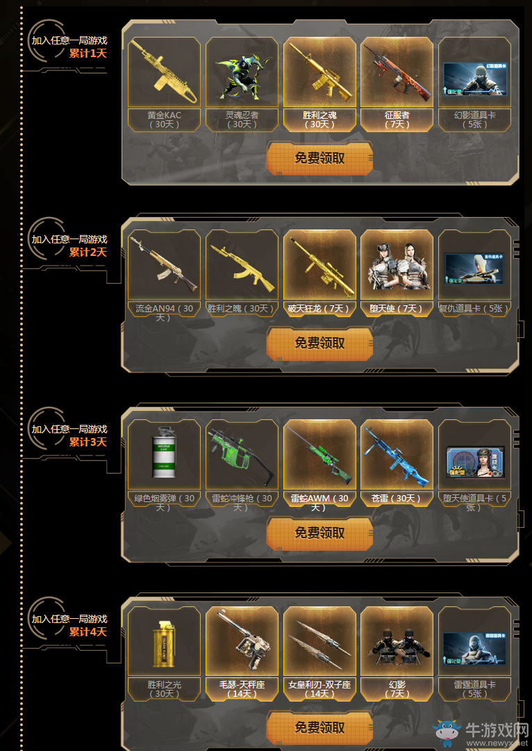 cf9周年盛典 騰訊特權活動網址匯總