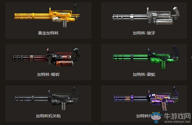 cf冒藍火的加特林活動 掌火3周年回饋