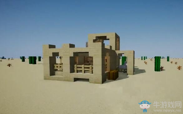 《我的世界》沙漠房子建造教程