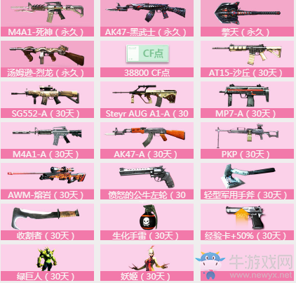 cf7月的占卜 特殊寶箱加入