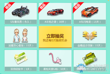 《QQ飛車》85狂歡盛典 瀏覽器永久S大放送