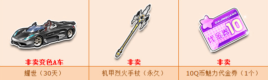 《QQ飛車》85盛典傾情回饋 累計(jì)消費(fèi)送首發(fā)永久極品套裝！