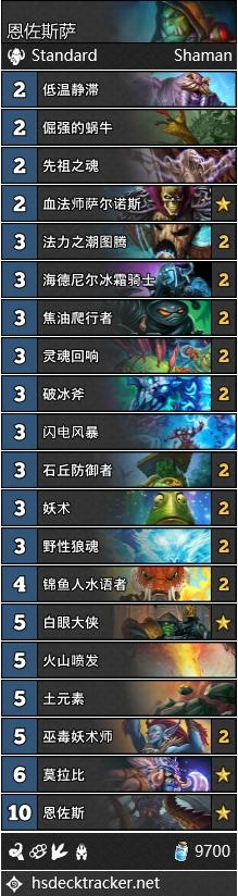 《爐石傳說》冰封王座的騎士薩滿卡組推薦