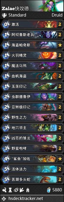 《爐石傳說》冰封王座的騎士德魯伊卡組推薦