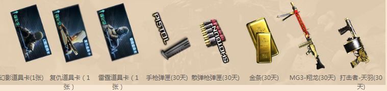 《CF》8月百寶倉庫 全新武器免費領