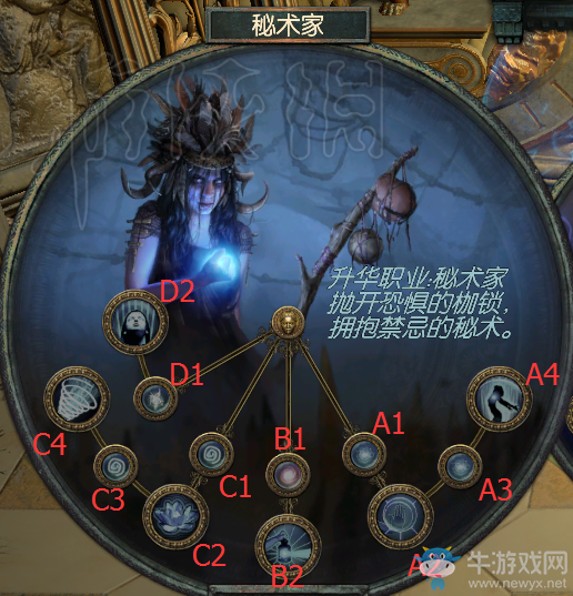 《流放之路》女巫背景天賦及升華詳解