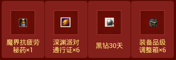 dnf平安信用卡專屬活動 免費領黑鉆