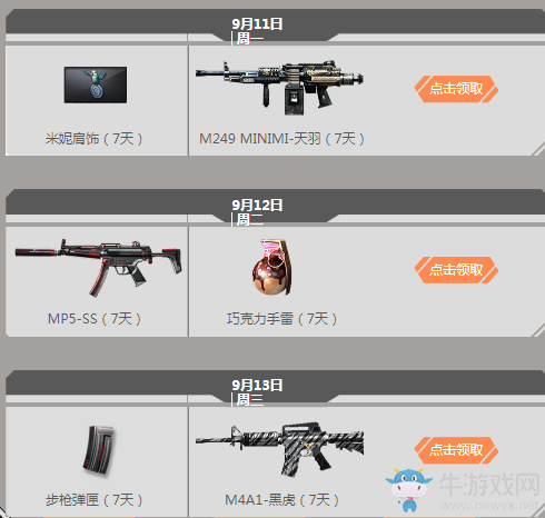 cf9月痛快玩活動 多倍經驗 好禮不停