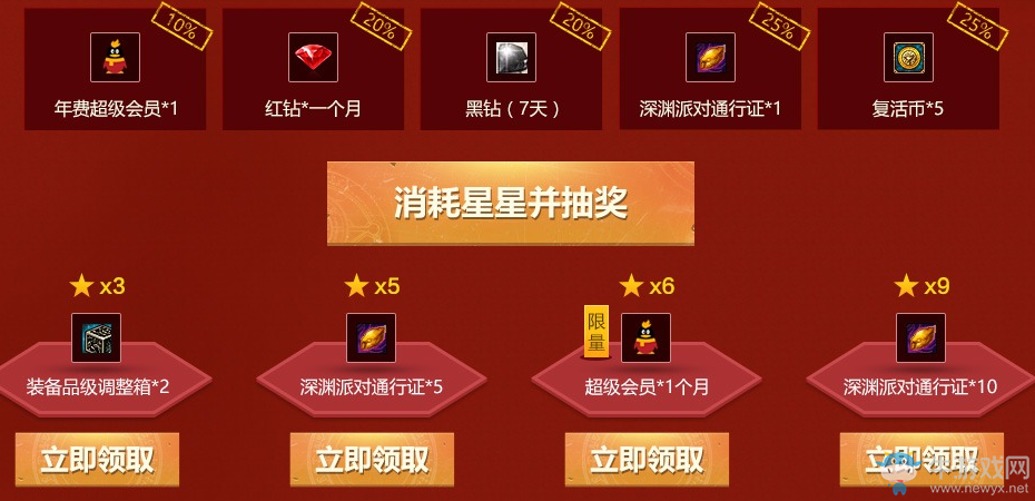 《DNF》守護(hù)熱愛(ài) 領(lǐng)深淵票+黑鉆